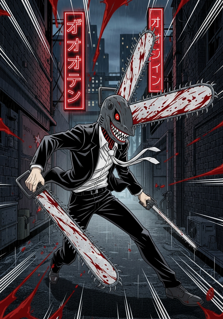 Chainsaw Man manga cover